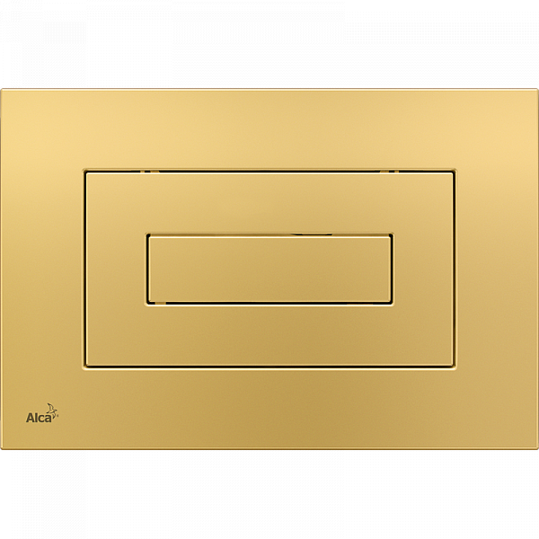 Клавиша смыва AlcaPlast M475 золотая