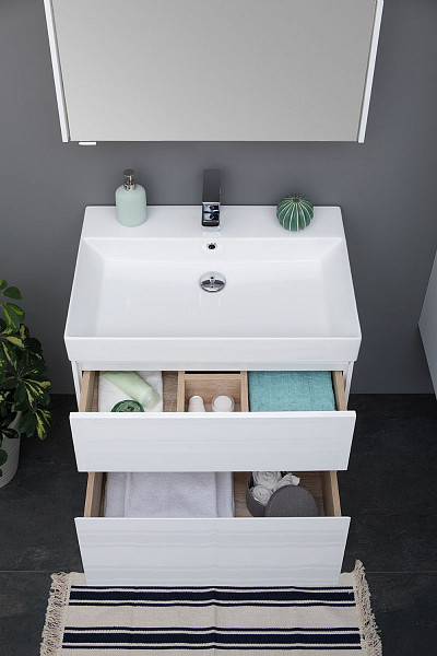 Тумба под раковину Aquanet Бруклин 60 белый 00203958