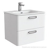 Тумба подвесная, белая, 60 см, Brick,  IDDIS, BRI60W0i95. Подходит умывальник: 0106000i28