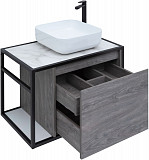 Тумба под раковину Aquanet Nova Lite Loft 75 R дуб рошелье 00261653