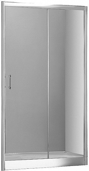 Душевая дверь Aquanet Alfa NAA6121 120, прозрачное стекло NAA6121 1200
