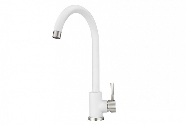 ST-4031, БЕЛЫЙ СМЕСИТЕЛЬ КУХОННЫЙ