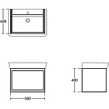 Тумба под раковину Ideal Standard Connect Air E0847EQ