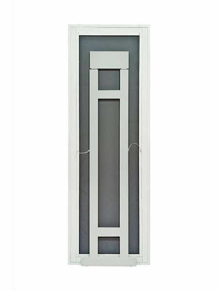 Зеркало Континент Гримерное напольное белое 600х1750 (20 ламп)