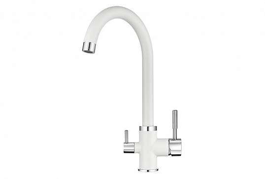 Смеситель для кухни Granula GR-2168 арктик, 2168wh