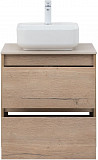 Тумба под раковину Aquanet Nova Lite 60 дуб крафт (2 ящика) 00287901