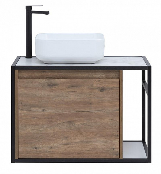 Тумба под раковину Aquanet Nova Lite Loft 75 L дуб рустикальный 00261658