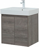 Тумба под раковину Aquanet Nova Lite 60 дуб рошелье (2 дверцы) 00298848