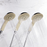 F0750A100 Inspire V2.0 душ.система, набор: верхн.душ d 250 мм, ручн.душ 3 ф-ции d 120 мм, переключат