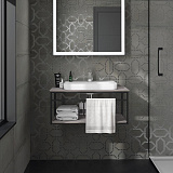 Тумба под раковину Kerama Marazzi Plaza Next 80 см PL.N.80.02\BLK.M
