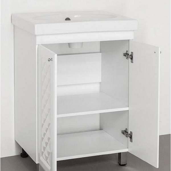 Тумба  Style Line Канна 60 под раковину Комо 60, Люкс