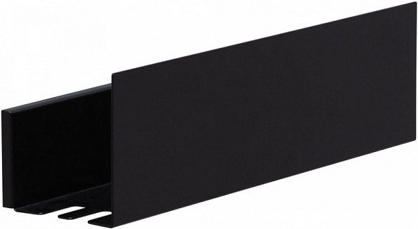 Полка Aquanet Магнум 40x12 черная матовая 00274188