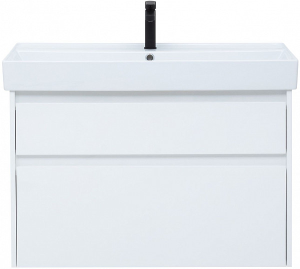 Тумба под раковину Aquanet Nova Lite 90 белый (2 ящика) 00242268