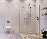 Душевой уголок Wasserkraft Aller 10H06RBLACK MATT