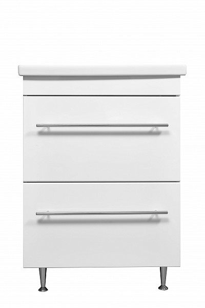 Тумба напольная "Ванесса 60", 2 ящ., Сомо 60