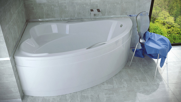 Акриловая ванна Besco Ada 140x90 WAA-140-NL Левая