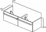 Тумба под раковину Ideal Standard Tonic II R4305FA