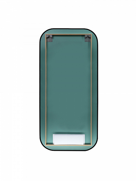 Зеркало Континент "Torry Led" с фоновой подсветкой, бесконтактным сенсором, черной окантовкой 600х1000