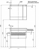 Зеркало-шкаф Aquanet Нота 75 белый 00165130