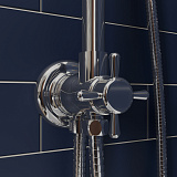 Душевой гарнитур с верхней лейкой, Retro, IDDIS, RETSB4Fi76