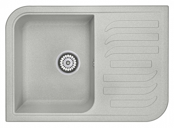 Мойка кухонная Granula прямоугольная кварц 7001, БАЗАЛЬТ