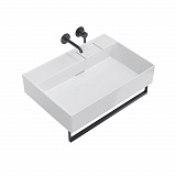 Раковина Kerama Marazzi LOGICA мебельная\подвесная без отверстий 70, белая глянцевая