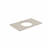 Спец. изделие декоративное Kerama Marazzi для накладных раковин Про Лаймстоун АТ бежевый темный