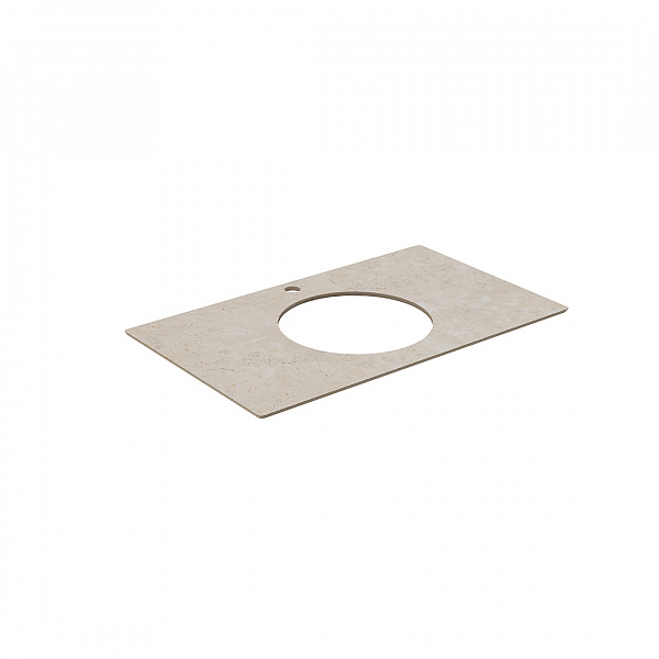 Спец. изделие декоративное Kerama Marazzi для накладных раковин Про Лаймстоун АТ бежевый темный