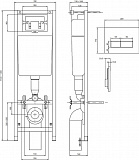 Унитаз подвесной с инсталляцией Ideal Standard W990101