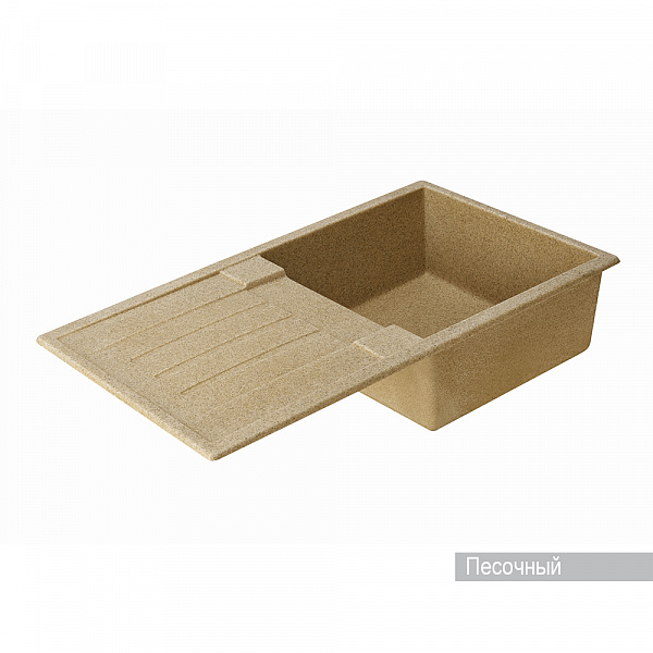 Мойка для кухни Aquaton Верона прямоугольная с крылом песочная 1A710032VR220