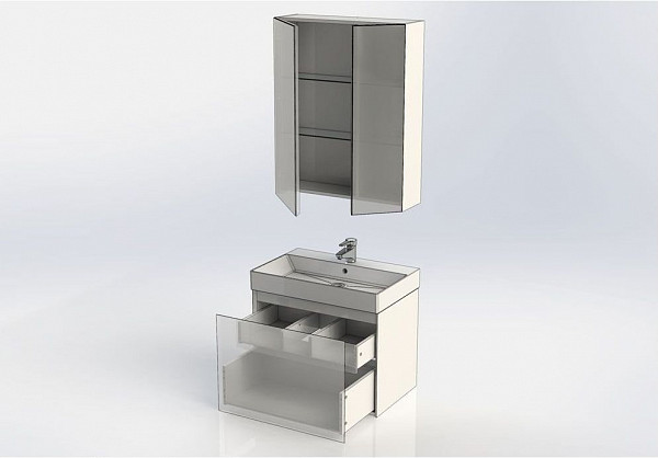 Мебель для ванной Aquanet Йорк 70 белый 00203643