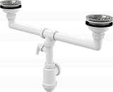 Сифон для мойки AlcaPlast A453P