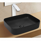 Раковина Azario 500x420x160 накладная, черная матовая (AZ-2195-MB)