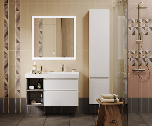 Тумба для раковины Kerama Marazzi Cubo 90 см CU.90rh\WHT