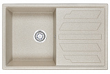 Мойка кухонная Granula прямоугольная кварц 8002, ПИРИТ