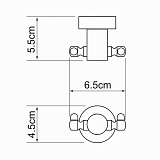 Крючок двойной Wasserkraft Donau K-9423D