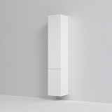 M90CHL0306WG GEM, шкаф-колонна, подвесной, левый, 30 см, двери, push-to-open, цвет: белый, глянец