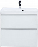 Тумба под раковину Aquanet Гласс 60 белый 00196961