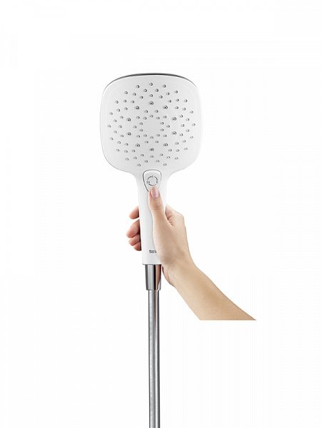 Душевая лейка Roca Plenum Square 140/3F, хром 5B1110C00