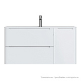 Тумба подвесная, белый, 100 см, Edifice, IDDIS, EDI10W1i95. Подходит умывальник 0101000i28