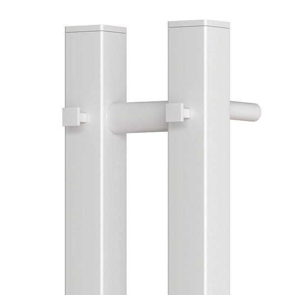 Полотенцесушитель электрический Point Гермес PN13812W П3 80x1200 диммер справа, белый