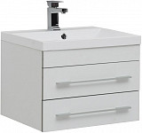 Тумба под раковину Aquanet Верона 58 New белый матовый 00272423