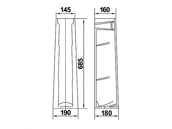 Пьедестал ЭЛИТ (КЕРАМИН)