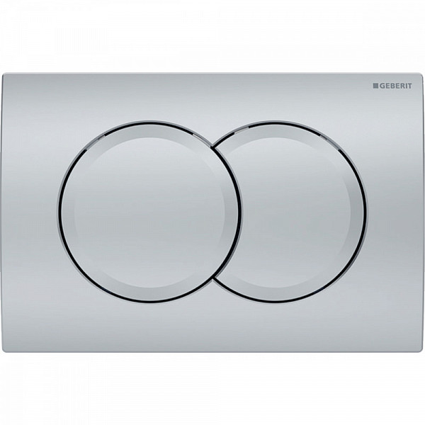 КЛАВИША СМЫВА GEBERIT DELTA01 МАТОВЫЙ ХРОМ 115.107.46.1