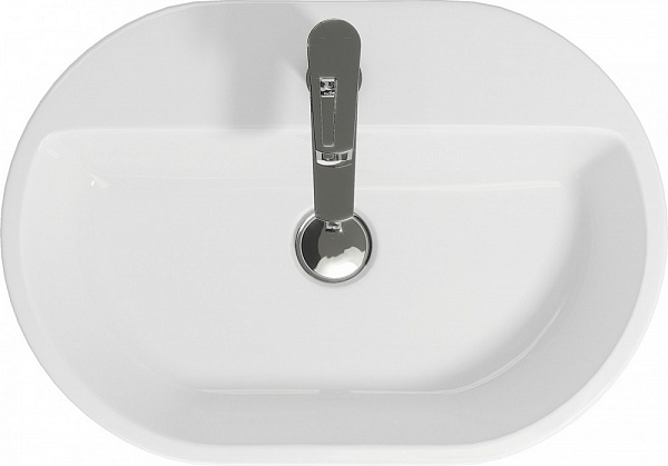 Раковина Cersanit Caspia 60 см Oval S-UM-CAS60/1-O-w