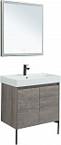 Мебель для ванной Aquanet Nova Lite 75 дуб рошелье (2 дверцы) 00302536