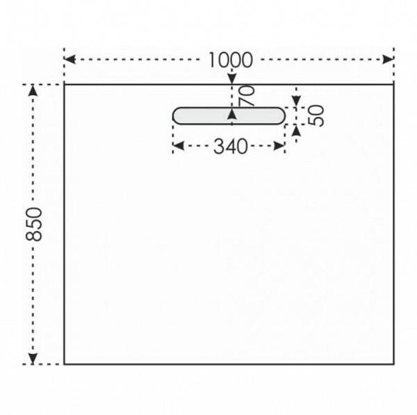 Зеркало Лондон 100 с LED-подсветкой Санта 900521