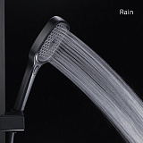 Лейка для душа, черная, Slide, IDDIS, SLI3F0Bi18