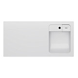 M85AFSX0402WG X-Joy, База под столешницу для стиральной машины, напольная, 40 см, 2 ящика, белый гля