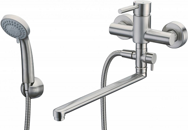 Смеситель для ванны с длинным изливом Wasserkraft Wern 4202L